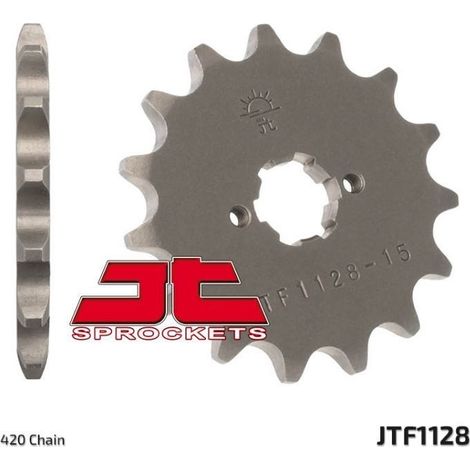 Pi帽贸n delantero JT F1128-11, 11 dientes, tama帽o 420 (1/2)