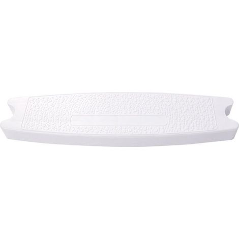 Marches d'échelle de piscine Remplacement en plastique 500mm x 90mm Compatible avec poteaux de 43mm Marches blanches durables (1/4)