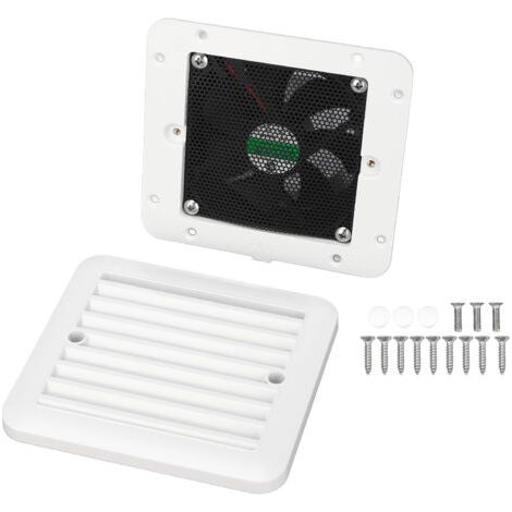 Ventilateur de camping-car 97x97mm, ventilateur simple, 12V, 1,2W, convient à la ventilation de la cuisine et de la salle de bain. (1/5)