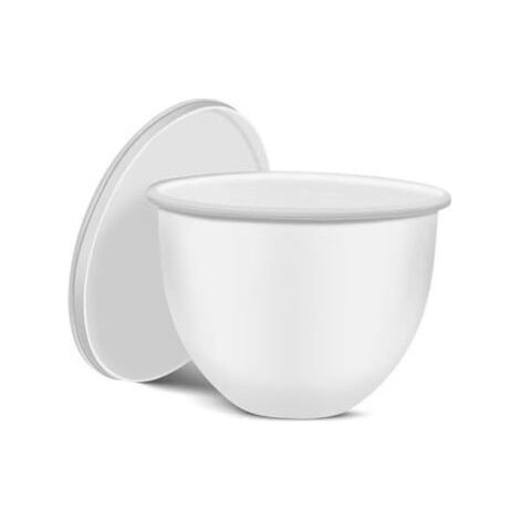 BUNTHAUS Ensemble de revêtement en silicone pour bol mélangeur, 1inserts de qualité alimentaire avec bec verseur, couvercles, passe au lave-vaisselle et au micro-ondes, résistant à la chaleur de (1/5)