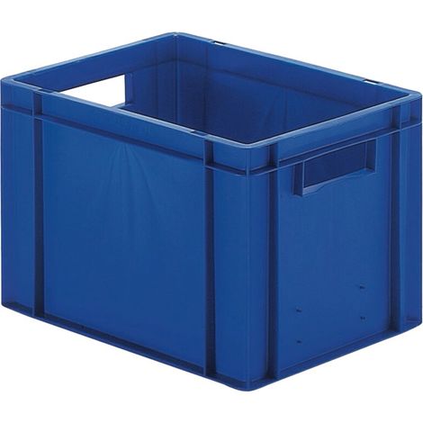 Transport-Stapelkästen, blau Maße in mm (BxTxH): 400 x 300 x 210