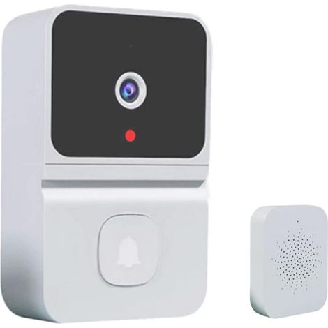 Sonnette vidéo sans fil intelligente Wi-Fi, interphone, caméra de sécurité A (1/3)