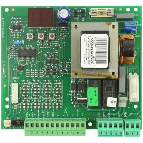 Faac – Panneau de commande 230V pour motorisations coulissantes – Compatible 740/741 – Programmation avancée – Protection intégrée