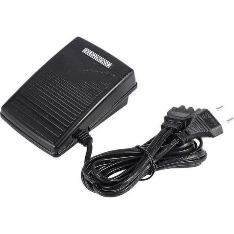 Foot Control With Power Cord Pedal Control Eu Plug 200-240v Black (1/3)