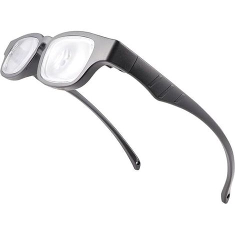 Flexbrille mit einstellbarem Fokus, Lesebrille mit Zoomfunktion für Damen und Herren, Lesebrille mit einstellbarem Fokus von 0 bis 350 Dioptrien, Blaulichtfilter und Mehrpunkt-Lesebrille