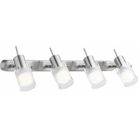 Lampada da Parete Verano, Materiale Struttura in Vetro, Argento (1/3)