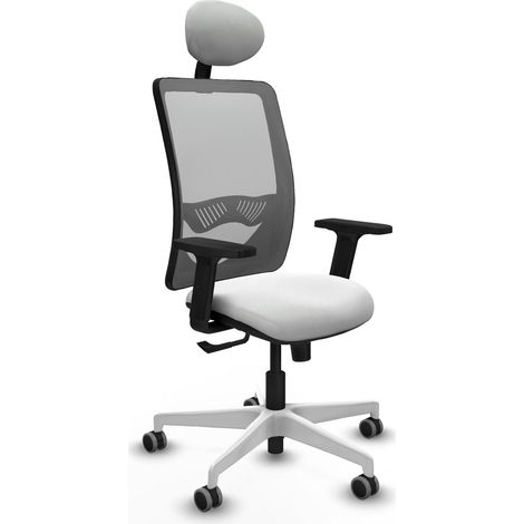 Chaise de bureau piqueras y crespo Zulema noir mousse haute densité (1/2)