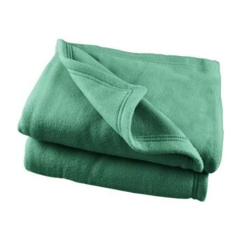 Couverture - Tilleul - King size - 240 x 260 cm - Microfibre - Douceur et confort