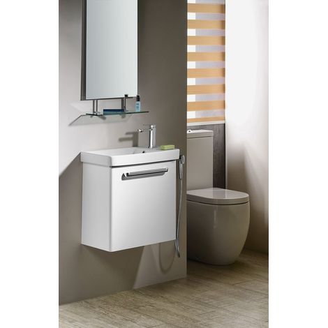 Ensemble de salle de bain LATUS VIII 55, blanc (1/4)