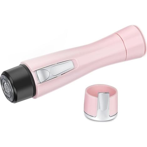 Appareil d'épilation faciale indolore ZD-3001 avec lames rechargeables pour femmes - Rose - AquaForge (1/5)
