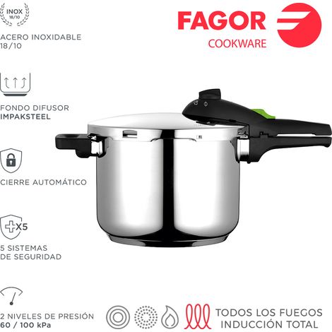 Fagor Rapid Xpress autocuiseur argent 4 litres
