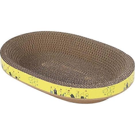 Griffoir pour chat en carton ondulé, tapis à griffer pour lit de repos - L- (1/5)