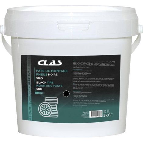 Pate de montage pneus noire 5kg- DM 1330 - CLAS Equipements