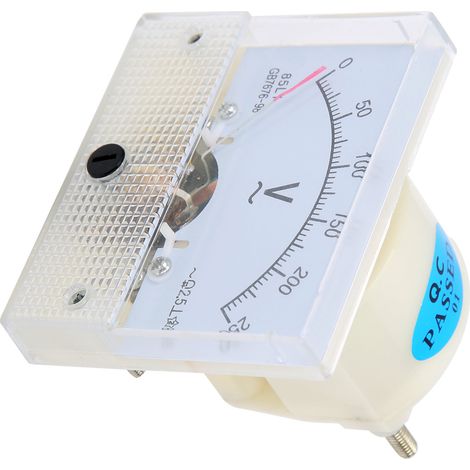 85L1 AC 0250V Hochpräzises Zeigervoltmeter, Spannungsmessgerät zur Montage (1/5)