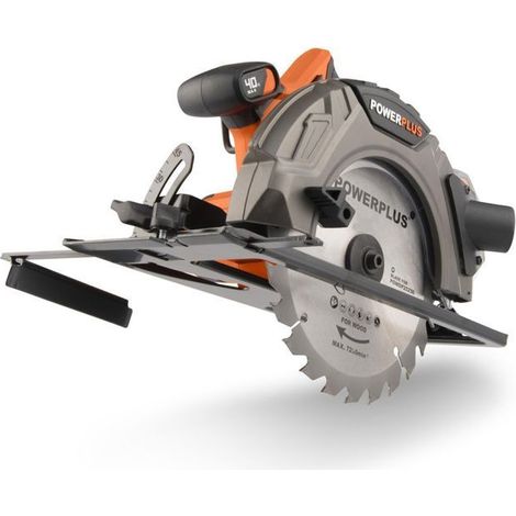 Akku-Kreissäge 40V Ø185mm - DUAL POWER POWDP25230 - Lieferung ohne Akku und Ladegerät