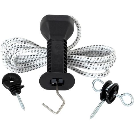 Set cancello per recinzione elettrica in plastica 6 m