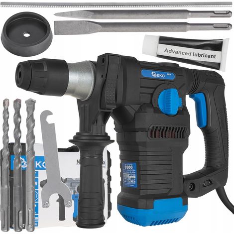 Geko Martello perforatore 1500W 6J SDS Plus