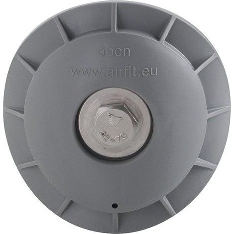 airfit bouchon de canalisation DN 110 comme ouverture de nettoyage ultérieure, noir