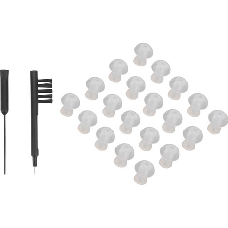 Kit de nettoyage pour appareil auditif avec embouts et brosses, étui de rangement inclus (1/5)