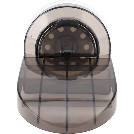 Repose-pieds de douche pour se raser les jambes avec ventouse, antidérapant, pour salle de bain, noir transparent (1/5)