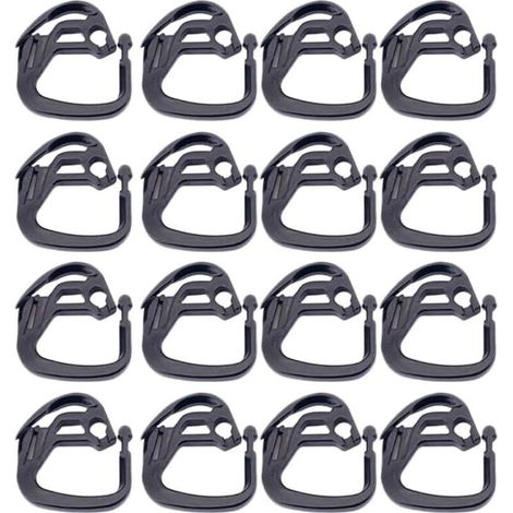 CCYKXA 100 Pieces Shade Net Clips, Heavy Duty Fixing Hooks for Garden Greenhouse, Easy to Install Outdoor Shade Net Accessories