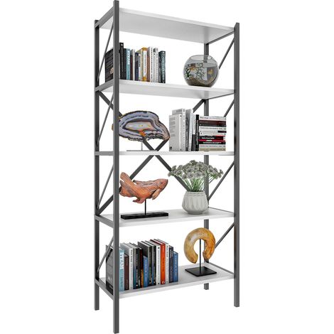 Metallo Stand Shelf Books Insasi 5x 160x66x34 - VCM