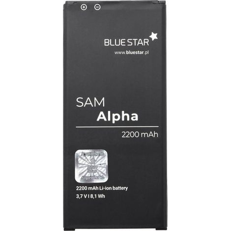 Bluestar Akku Ersatz kompatibel mit Samsung Galaxy Alpha 2200 mAh Austausch Batterie Accu EB-BG850BB (1/4)