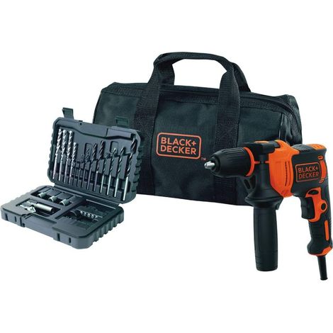 Trapano a Percussione 710W con Borsa e Accessori BLACK+DECKER BEH710SA32 (1/5)