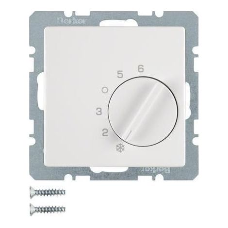 Berker 20266089 Thermostat Weiß für Heizung und Kühlung (1/5)