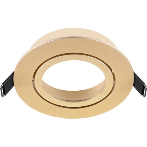 Collerette spot encastré NEW TRIA® 95 intérieur rond orientable doré - SLV - 1007447 (1/3)