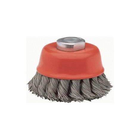 FPLUS cepillo carda vaso m-14 amoladora 65mm , Especialmente diseñados para Mini-Amoladoras de altas revoluciones (11.000 r.p.m.) y bajo peso.
Adecuados para cepillados continuos y