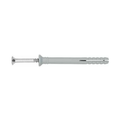 Sud Bois – Lot de 100 chevilles TC-A2 à frapper en inox A2 – Dimensions 6x60 mm – Fixations rapides pour béton et briques – Résistance élevée