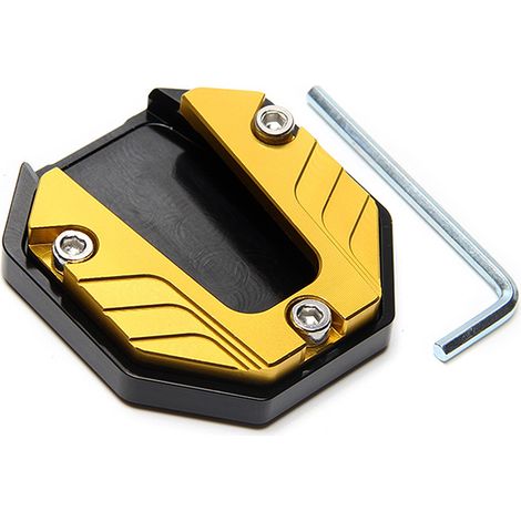 Extension de béquille latérale pour scooter, moto et vélo, or (1/5)