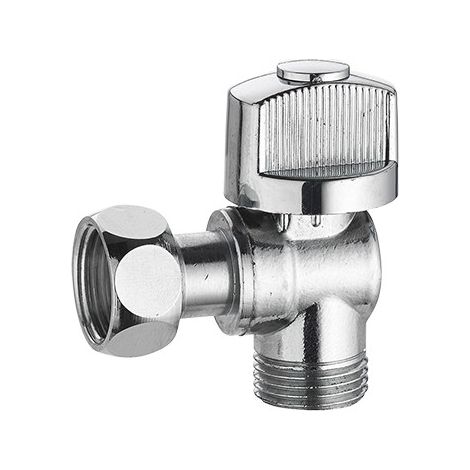 robinet d'arrêt wc 1/4 t équerre mf 3/8 chr lien 1 pièce
