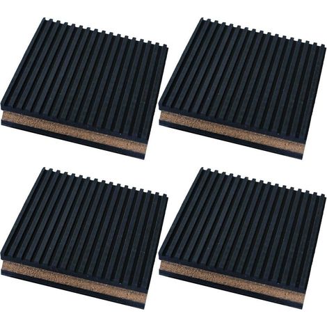 4 tapis composites en caoutchouc et liège conçus pour l'isolation des (1/5)