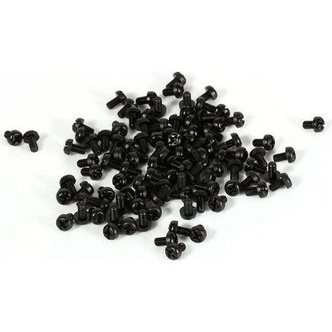 Lot de 100 vis hexagonales mâles et femelles en nylon et plastique M3 x 5 pour le travail du bois et les projets de bricolage (1/4)