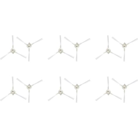 12 brosses latérales de rechange pour aspirateur robot 360 S6 (1/5)