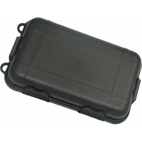 Scellé Antichocs étanche en Plastique Petites Boîtes W / éponges Outdoor Gear Produit 17 x 11 x 5 cm, Noir-Fei Yu (1/4)