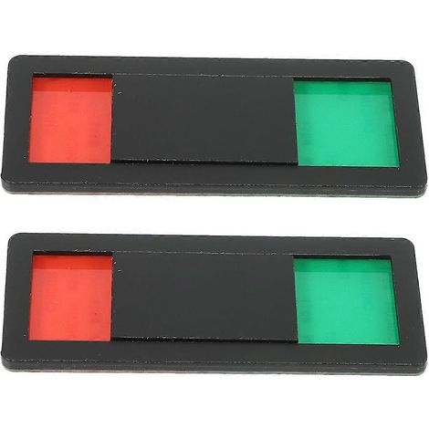 Panneau de porte de toilettes libre, compatible avec les toilettes, panneau durable (1/5)