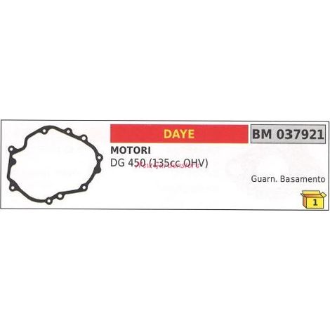 Dichtung Kurbelgehäuse DAYE Rasenmäher DG 450 037921