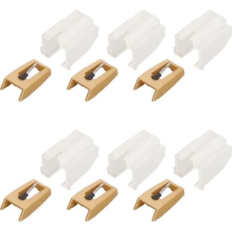 Lot de 6 aiguilles de platine vinyle professionnelles de rechange pour Victrola, Crosley, ION et Boytone (1/5)