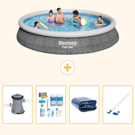 Bestway Bestway Fast Set Ronde - 457x84 cm - 5-pièces S310 (1/5)