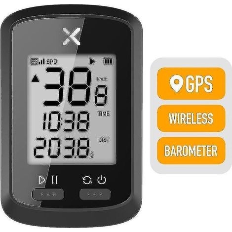 Compteur de vitesse numérique sans fil pour vélo avec GPS intelligent (1/5)