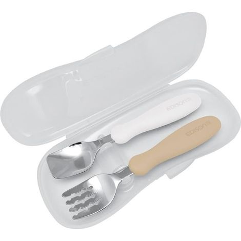 Cubiertos con estuche para leche/patatas