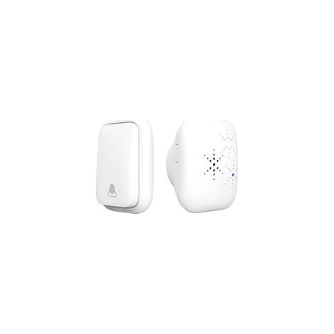 Sonnette sans fil extérieure étanche IP68 – Auto-alimentée – Résiste à la neige et à la pluie – Portée étendue pour installation facile (1/5)