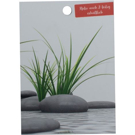 Schulte Handmuster Duschrückwand Decodesign Foto Zen Steine + Gras
