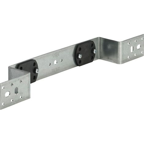 Viega Soporte Raxofix, Dimensión de agujeros 70/100/150 Acero galvanizado Modelo 2021.7, 651350