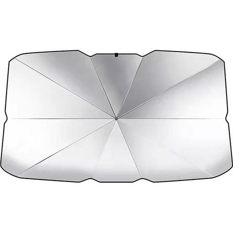 Parasol Pare-soleil Pour Voiture - Réfléchit Les Rayons UV - Protection Du Tableau De Bord - Taille M ou L (1/5)
