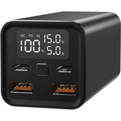 Power Bank LEOTEC LEPOW65W20K Nero 20000 mAh Ricarica veloce