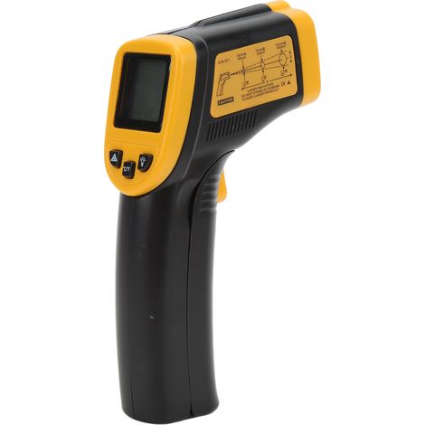 Pistolet thermométrique numérique infrarouge sans contact GM320, thermomètre LCD portatif de précision pour usage industriel (1/5)